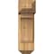 Ekena Millwork Legacy Craftsman Rough Sawn Bracket w/ Offset Brace, Western Red Cedar, 8"W x 18"D x 26"H BKT0806X18X26LEC04RWR - alternate 3